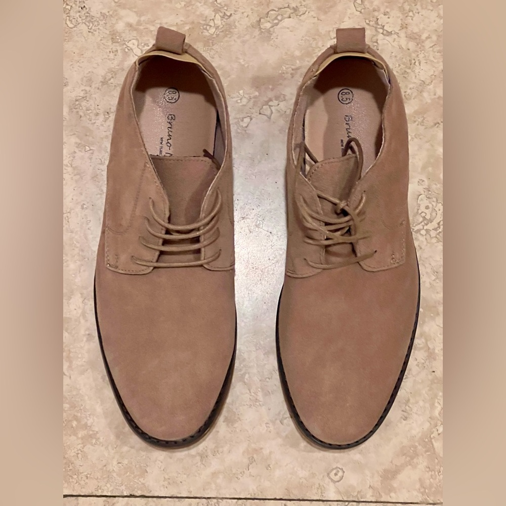 Bruno Marc Shoes Suede Ankle Boots. Great condition Lille new